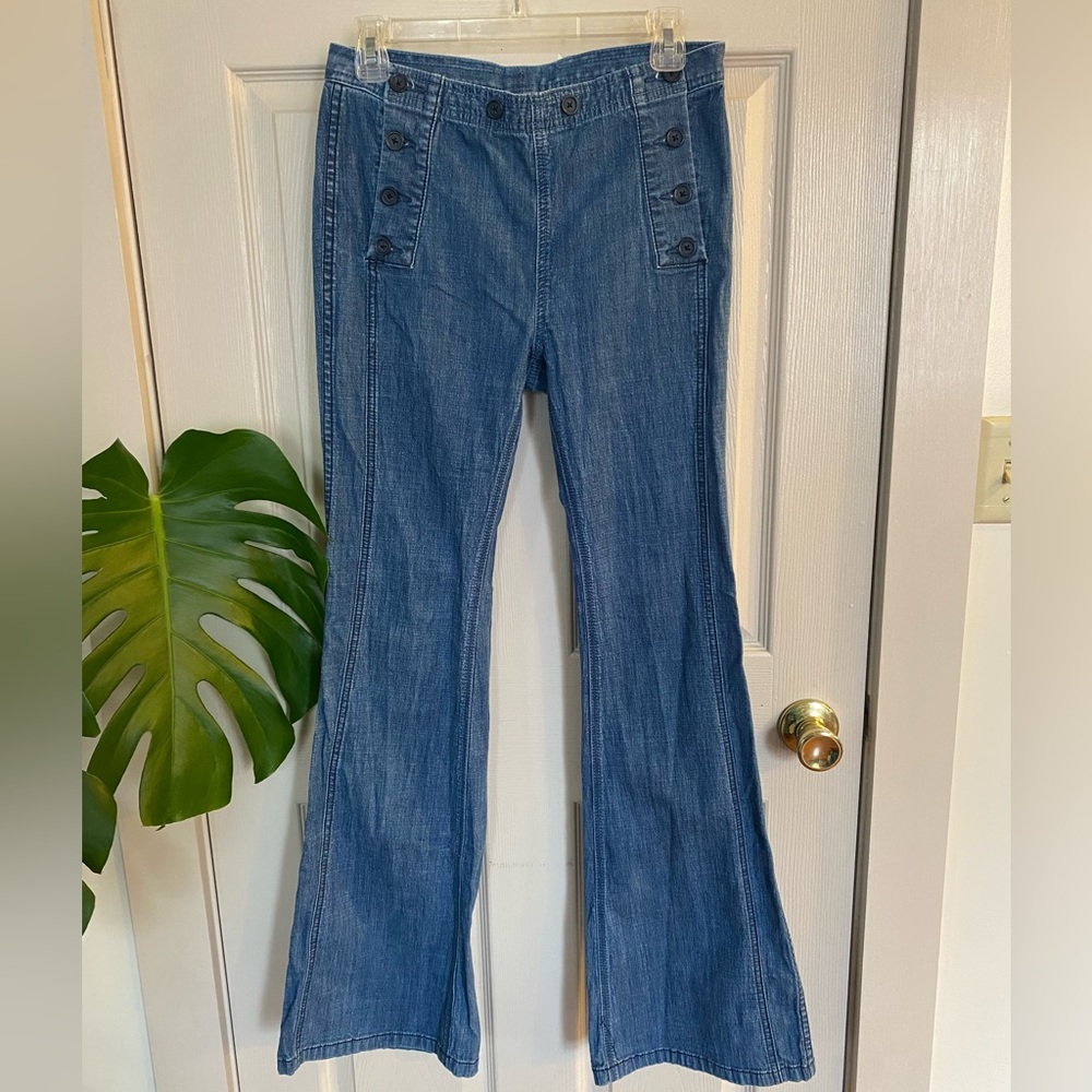 Groovy Flare Leg Denim Jeans